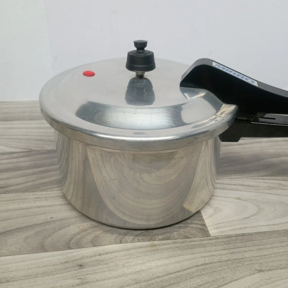 Mirro M-0534-11 4 Qt Aluminum Pressure Cooker Canner w/ Jiggler Made in USA